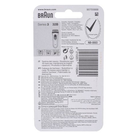 Braun 32B - reserve-barberingsskarer - Braun 32B - reserve-barberingsskarer -