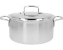 Garnek niski z pokrywką DEMEYERE 5-Plus 40850-847-0 - 5.2 ltr