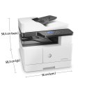 HP LaserJet MFP M443nda Laser A3 1200 x 1200 DPI 24 stron/min