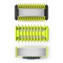 Philips | Zestaw do twarzy i ciała OneBlade | QP620/50 | Liczba głowic/ostrzy golarki: 2 | Zielony