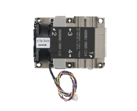 Supermicro SNK-P0068APS4 system chłodzenia komputerów Procesor Chłodnica powietrza 6 cm Supermicro SNK-P0068APS4 system chłodzenia komputerów Procesor Chłodnica powietrza 6 cm