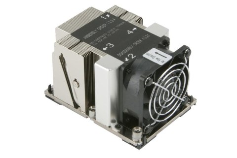 Supermicro SNK-P0068APS4 system chłodzenia komputerów Procesor Chłodnica powietrza 6 cm Supermicro SNK-P0068APS4 system chłodzenia komputerów Procesor Chłodnica powietrza 6 cm