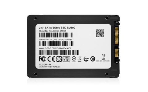 Dysk SSD ADATA Ultimate SU800 256GB 2,5" SATA III Dysk SSD ADATA Ultimate SU800 256GB 2,5" SATA III