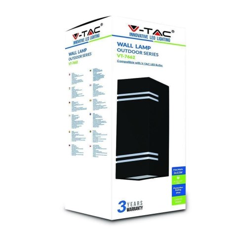 Kinkiet V-TAC SKU7512 VT-7662 Kinkiet V-TAC SKU7512 VT-7662