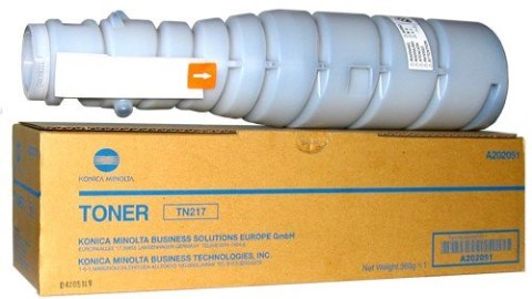 Konica-Minolta Toner TN-217 A202051 Black Konica-Minolta Toner TN-217 A202051 Black