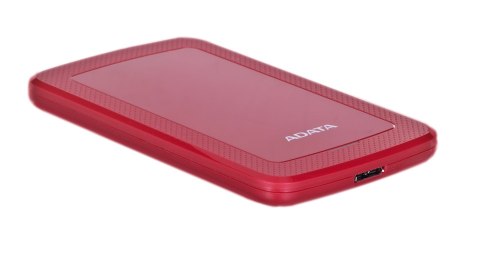 Dysk zewnętrzny HDD ADATA HV300 (1TB; 2.5"; USB 3.2; czerwony) Dysk zewnętrzny HDD ADATA HV300 (1TB; 2.5"; USB 3.2; czerwony)