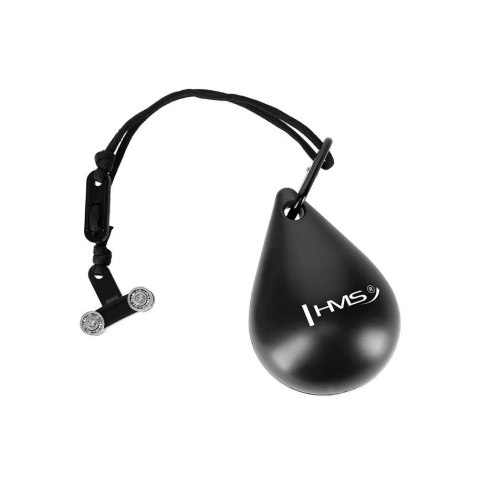 Hula Hop HMS HHW02 z obciążnikiem czarny Hula Hop HMS HHW02 z obciążnikiem czarny