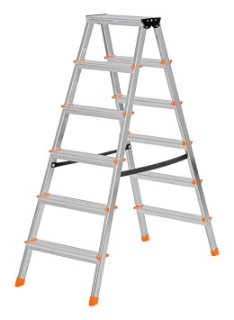 KRAUSE DRABINA TABORET DOPPLO 6 STOPNI