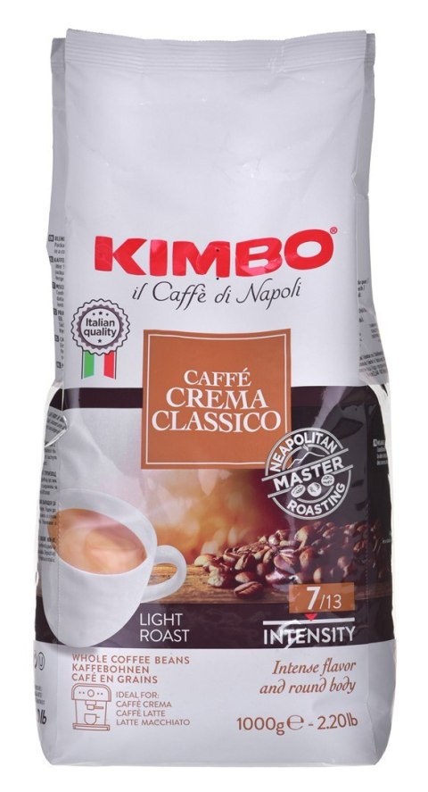 Kawa Kimbo Caffe Crema Classico 1 kg ziarnista Kawa Kimbo Caffe Crema Classico 1 kg ziarnista