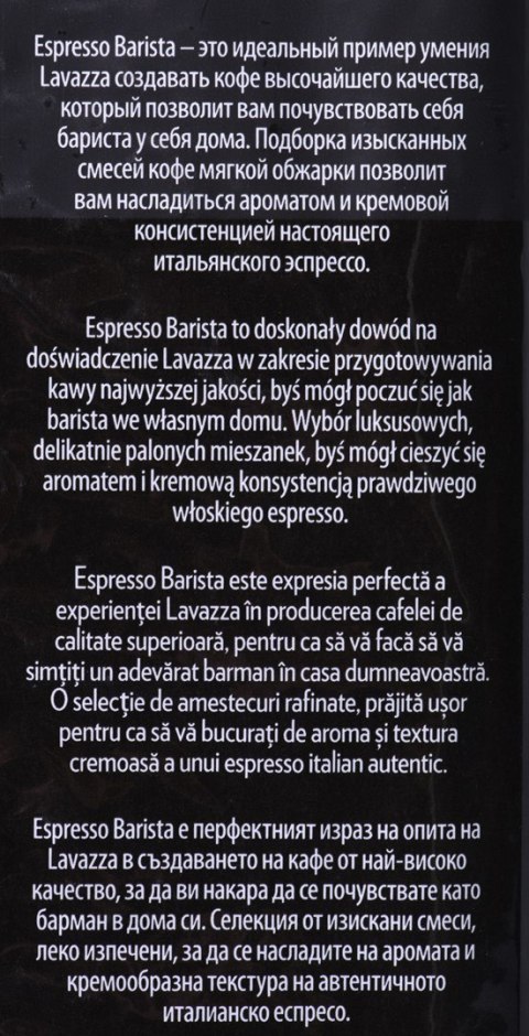 Lavazza Caffe Espresso Barista Perfetto 1kg Lavazza Caffe Espresso Barista Perfetto 1kg