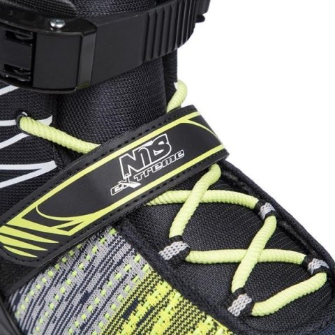 Łyżworolki NILS Extreme NA1206 czarno-zielone rozm. 38 Łyżworolki NILS Extreme NA1206 czarno-zielone rozm. 38