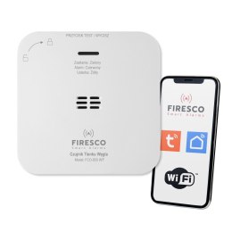 Czujnik czadu Firesco FCO-850 WF z WiFi aplikacja Tuya