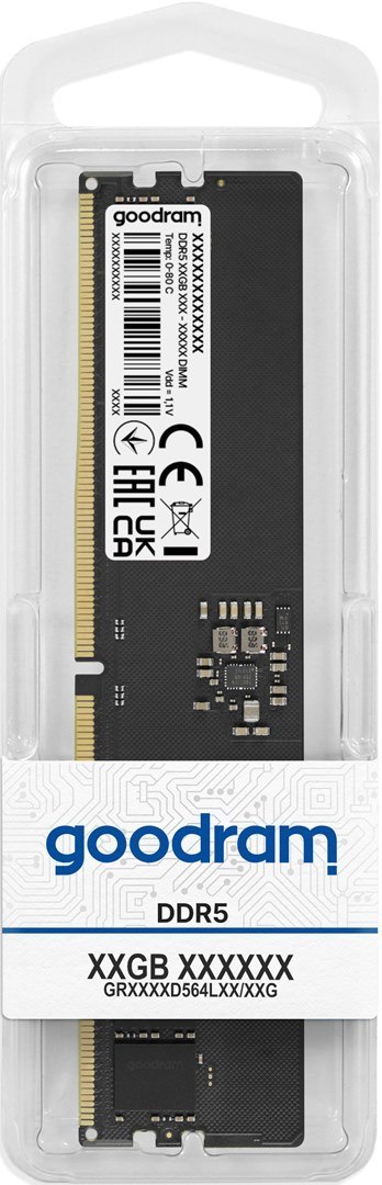 GOODRAM DDR5 32GB 4800MHz CL40 2048x8 GOODRAM DDR5 32GB 4800MHz CL40 2048x8