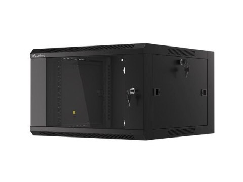 LANBERG SZAFA WISZĄCA 19" 6U 570X600 SZYBKI MONTAŻ (CZARNA, FLAT PACK) WFFA-5606-10B LANBERG SZAFA WISZĄCA 19" 6U 570X600 SZYBKI MONTAŻ (CZARNA, FLAT PACK) WFFA-5606-10B