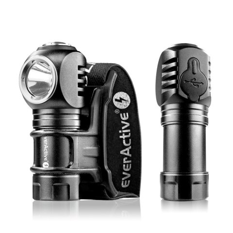 Latarka ręczna / czołowa Luminus SST20 10W LED everActive FL-55R 500 lumenów IP66 Latarka ręczna / czołowa Luminus SST20 10W LED everActive FL-55R 500 lumenów IP66