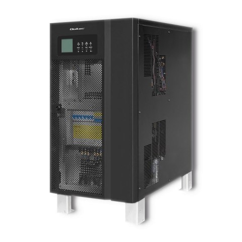 QOLTEC ZASILACZ AWARYJNY UPS 3-FAZOWY | 10KVA | 8KW | LCD QOLTEC ZASILACZ AWARYJNY UPS 3-FAZOWY | 10KVA | 8KW | LCD
