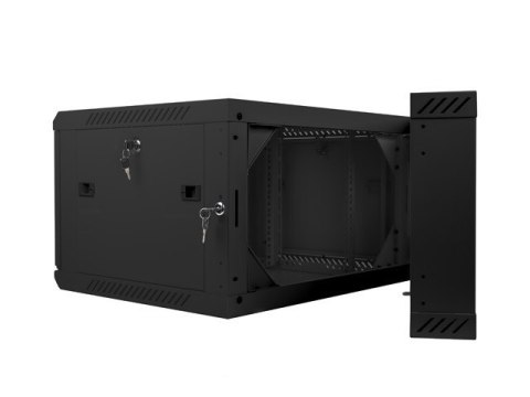 Szafa Rack Lanberg WF02-6606-10B (368mm / 600mm / 600 mm; wisząca; czarny) Szafa Rack Lanberg WF02-6606-10B (368mm / 600mm / 600 mm; wisząca; czarny)