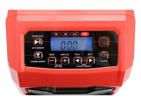 Yato Radio Budowlane Akumulatorowo Sieciowe Bluetooth USB FM/AM 18V/230V Yato Radio Budowlane Akumulatorowo Sieciowe Bluetooth USB FM/AM 18V/230V