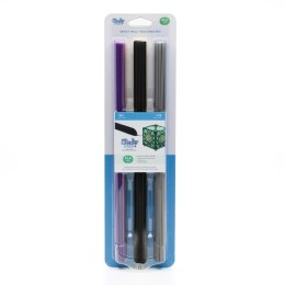 3DOODLER CREATE I PRO FILAMENT PLA 3MM, 75 SZTUK, 3 KOLORY (FIOLET,CZARNY,SZARY) PL-NIGHT-75