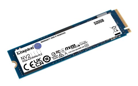 Dysk SSD Kingston NV2 (500GB; M.2 2280; PCIe 4.0 x4 NVMe; SNV2S/500G) Dysk SSD Kingston NV2 (500GB; M.2 2280; PCIe 4.0 x4 NVMe; SNV2S/500G)