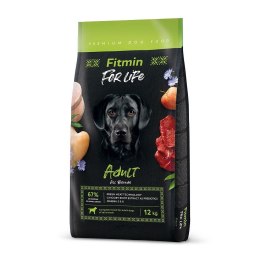 FITMIN For Life Adult All breeds - sucha karma dla psa - 12 kg (WYPRZEDAŻ)