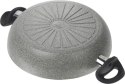 Głęboka patelnia granitowa indukcyjna z 2 uchwytami Ballarini Ferrara - 28 cm