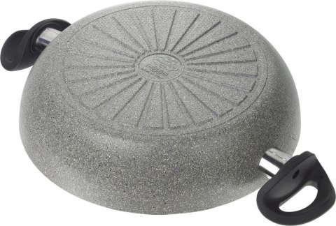 Głęboka patelnia granitowa indukcyjna z 2 uchwytami Ballarini Ferrara - 28 cm Głęboka patelnia granitowa indukcyjna z 2 uchwytami Ballarini Ferrara - 28 cm