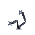 Uchwyt biurkowy na 2 Monitory 13-32" UM-116 Wspomaganie gazowe 2-9kg