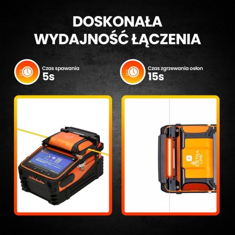 Extralink SPAWARKA ŚWIATŁOWODOWA AI-9 Extralink SPAWARKA ŚWIATŁOWODOWA AI-9