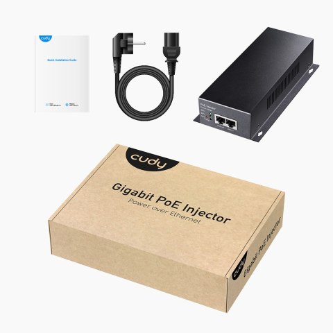 Injector PoE+/PoE Cudy Gigabit 90W Injector PoE+/PoE Cudy Gigabit 90W