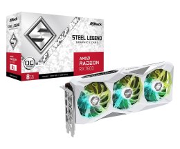 Karta graficzna ASRock Radeon RX 7600 Steel Legend 8GB OC (WYPRZEDAŻ)