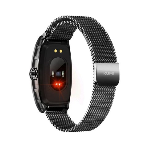 Smartwatch Kumi K18 Svarovski czarny Smartwatch Kumi K18 Svarovski czarny