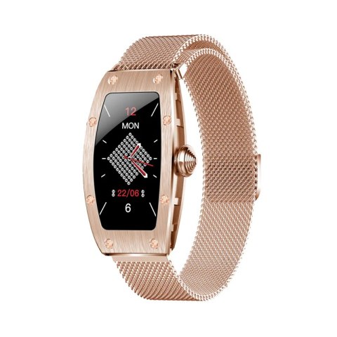 Smartwatch Kumi K18 Svarovski złoty Smartwatch Kumi K18 Svarovski złoty