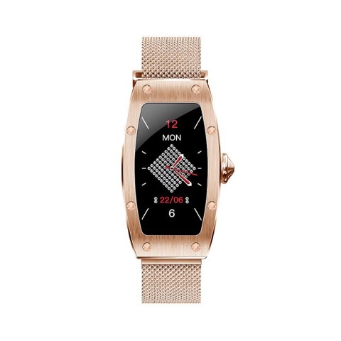 Smartwatch Kumi K18 Svarovski złoty Smartwatch Kumi K18 Svarovski złoty