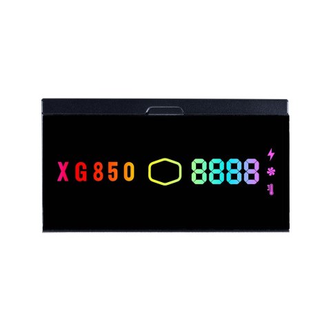 COOLER MASTER ZASILACZ XG PLUS 850W MODULARNY 80+ PLATINIUM ARGB MPG-8501-AFBAP-XEU COOLER MASTER ZASILACZ XG PLUS 850W MODULARNY 80+ PLATINIUM ARGB MPG-8501-AFBAP-XEU