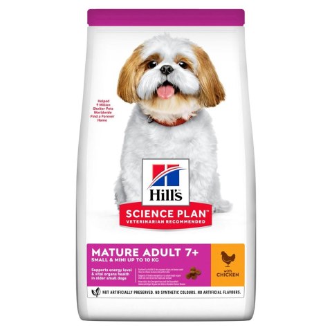 HILL'S Science plan canine mature adult mini chicken dog - sucha karma dla psa - 3 kg HILL'S Science plan canine mature adult mini chicken dog - sucha karma dla psa - 3 kg