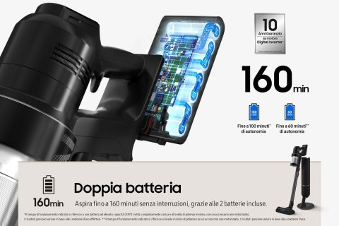 Odkurzacz Samsung Bespoke Jet AI VS28C9784QK/WA Odkurzacz Samsung Bespoke Jet AI VS28C9784QK/WA