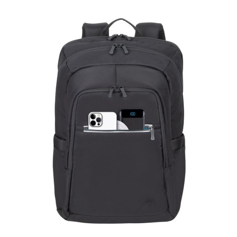 RIVACASE PLECAK NA LAPTOP 17,3" ALPENDORF ECO, CZARNY, MATERIAŁ WODOODPORNY, EKO RPET, KIESZENIE NA SMARTFON, DOKUM., AKCES. RIVACASE PLECAK NA LAPTOP 17,3" ALPENDORF ECO, CZARNY, MATERIAŁ WODOODPORNY, EKO RPET, KIESZENIE NA SMARTFON, DOKUM., AKCES.