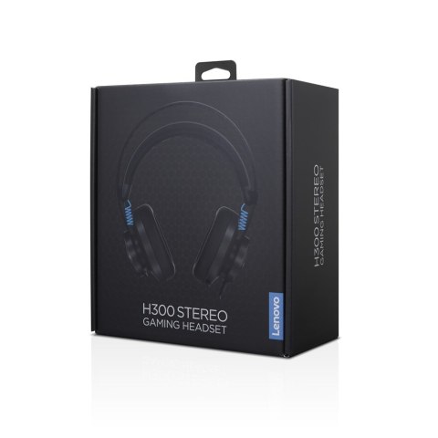 Słuchawki z mikrofonem dla graczy Lenovo Legion H300 (czarne) Słuchawki z mikrofonem dla graczy Lenovo Legion H300 (czarne)