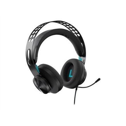 Słuchawki z mikrofonem dla graczy Lenovo Legion H300 (czarne) Słuchawki z mikrofonem dla graczy Lenovo Legion H300 (czarne)