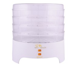 Suszarka do grzybów, warzyw i owoców Niewiadów 970-01 PS/4 (300W; kolor biały) (WYPRZEDAŻ)