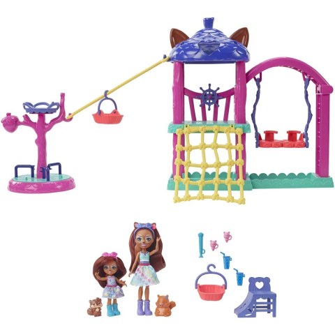 Enchantimals Plac zabaw przyjaciół zestaw laleczki HHC16 p3 MATTEL Enchantimals Plac zabaw przyjaciół zestaw laleczki HHC16 p3 MATTEL