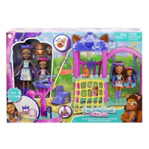 Enchantimals Plac zabaw przyjaciół zestaw laleczki HHC16 p3 MATTEL Enchantimals Plac zabaw przyjaciół zestaw laleczki HHC16 p3 MATTEL