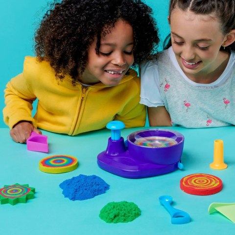 Kinetic Sand - piasek Zakręcone kolory 6063931 Spin Master Kinetic Sand - piasek Zakręcone kolory 6063931 Spin Master