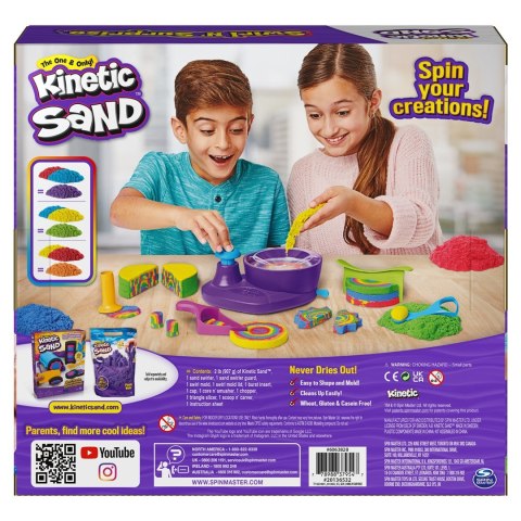 Kinetic Sand - piasek Zakręcone kolory 6063931 Spin Master Kinetic Sand - piasek Zakręcone kolory 6063931 Spin Master
