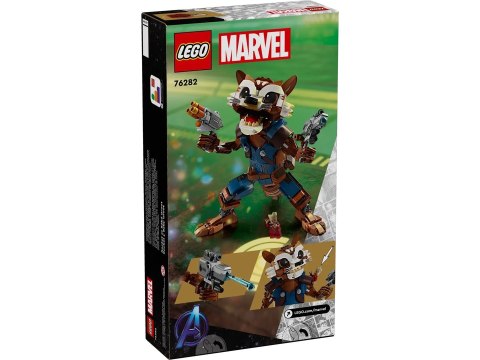 LEGO 76282 SUPER HEROES Figurka Rocketa do zbudowania p4 LEGO 76282 SUPER HEROES Figurka Rocketa do zbudowania p4
