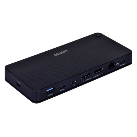 UNITEK STACJA DOKUJĄCA USB 4 12W1, HDMI/DP 8K,4X USB-C, 3XUSB-A, SD, POWERDELIVERY 100W UNITEK STACJA DOKUJĄCA USB 4 12W1, HDMI/DP 8K,4X USB-C, 3XUSB-A, SD, POWERDELIVERY 100W