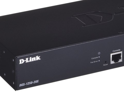 D-Link DGS-1250-28X/E 24-port Gigabit Smart Managed Switch with 4x 10G SFP+ ports D-Link DGS-1250-28X/E 24-port Gigabit Smart Managed Switch with 4x 10G SFP+ ports