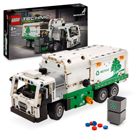 LEGO 42167 TECHNIC Śmieciarka Mack® LR Electric p4 LEGO 42167 TECHNIC Śmieciarka Mack® LR Electric p4