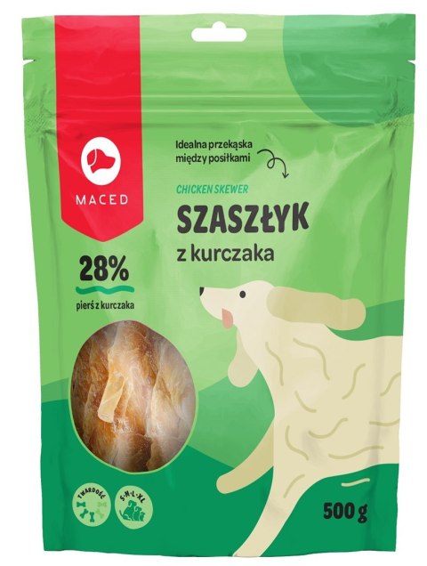 MACED Kabanos naturalny z kurczakiem - gryzak dla psa - 500g